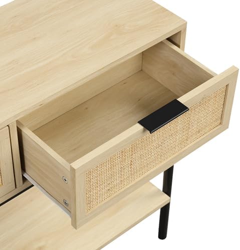 Nathan James Virgo Wood Accent Storage Console Sofa Table, - Image 5