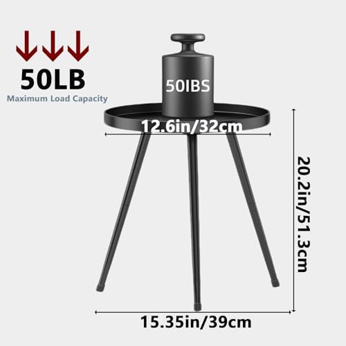 Small Round Side Table - Image 3