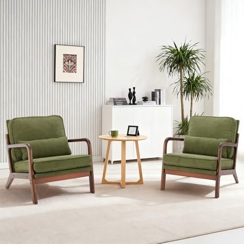 DUMOS Mid Century Modern Accent Chair - Image 4