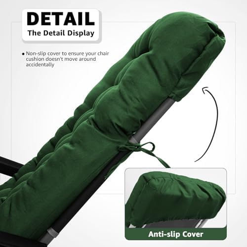 Patio Lounge Chair Cushion, Waterproof Zero Gravity Chair Cushions - Image 5