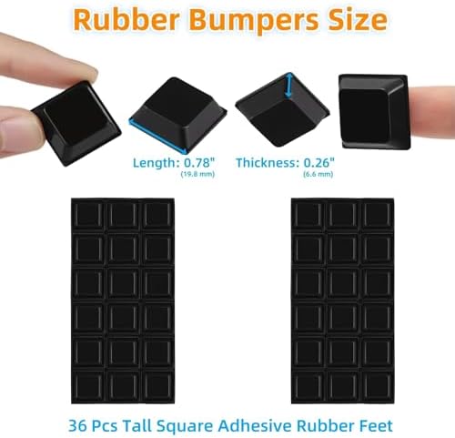Furnigear Rubber Feet Self Adhesive Pads - Image 2