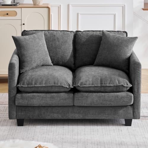 51'' Cloud Loveseat Couch, Love Seats Cloud Sofa by HOCAT