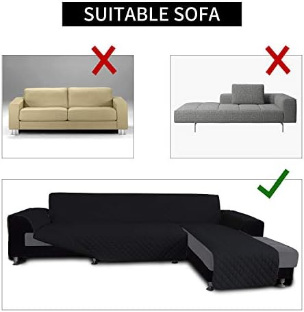 Easy-Going Reversible L-Shape Sectional Couch Cover - Image 4