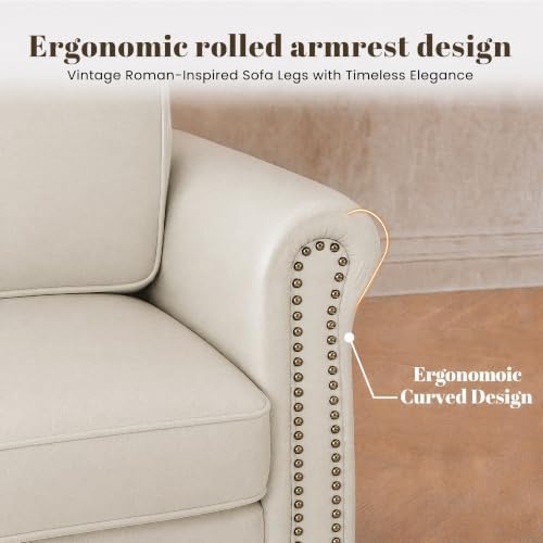 Kingfun Faux Leather Accent Chair - Image 3