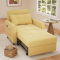 Gizoon 3-in-1 Convertible Sofa Bed Chair, Pullout Sleeper, Adjustable Back by Gizoon