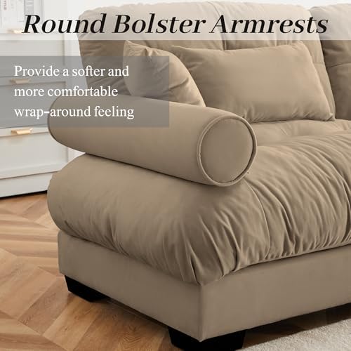 Camel Ottoman for Modular Sectional Sofa, Single Sofa, Ottoman Seat for - Image 5
