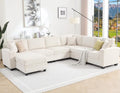 127" Modular Sectional Couch by Enjoyacomfortablehomelife