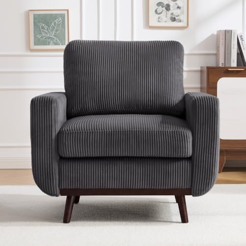 Accent Chair for Bedroom, Reading Chair by YUUIJOAA