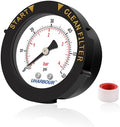 Uharbour Pool Pressure Gauge 60psi 1/4" NPT Back Mount by UHARBOURINSTRUMENT