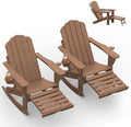 Ciokea Rocking Adirondack Chairs Set of 2 by CIOKEA
