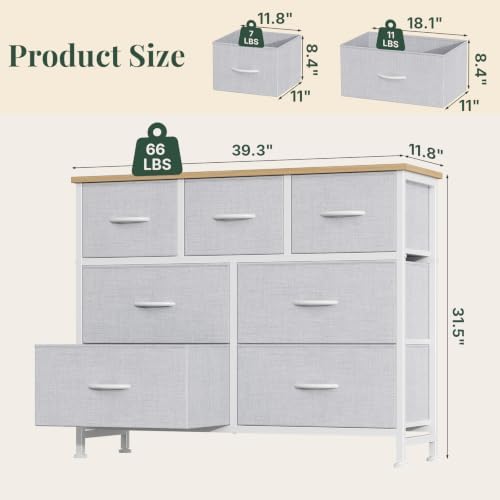 Fabric Dresser for Bedroom - Image 2