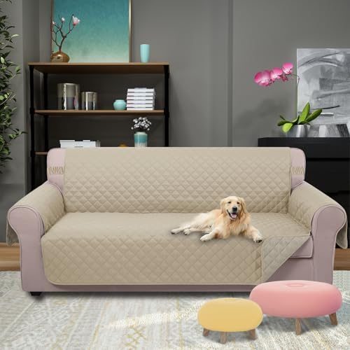 U-NICE HOME Large Sofa Cover Reversible Couch Cover - Image 2