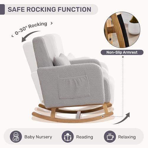 HCHAIRH Nursery Rocking Chair - Image 3