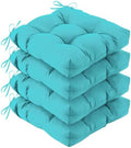 IASEAHK Outdoor Chair Cushions Set of 4, Waterproof Outdoor Seat Cushions by IASEAHK