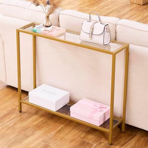MAJARO Small Modern Console Table by MAJARO