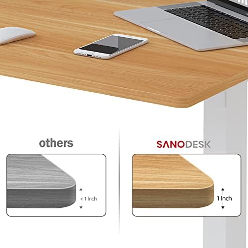 SANODESK One-Piece 1'' Thick 55x28'' Particle Board Table Top - Image 4