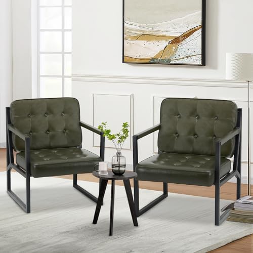 COLAMY Modern Accent Chair, Accent Arm Chair - Image 4