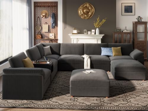 EASE MOOSE Sectional Modular Sofa, Oversized L Shape Sectional Couchy - Image 3