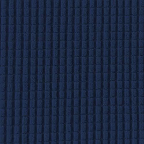 Easy-Going 8 Pieces Recliner Couch Stretch Sofa Slipcover Navy - Image 5