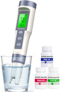 PH Meter, 3-in-1 High Accuracy Ph, TDS & Temperature Tester Digital Water Meter by PmoYoKoWaterQualityExperts