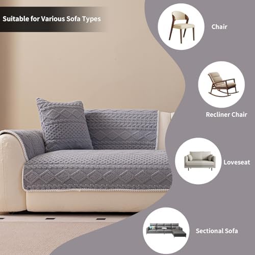 Funny Fuzzy Pet Couch Covers for 2 Seats - Image 4