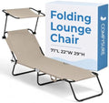 Folding Outdoor Lounge Chair by COMFYSURE