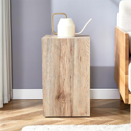 End Table, Side Table Living Room Table, Modern Sofa Couch Table, Faux Marble - Image 6