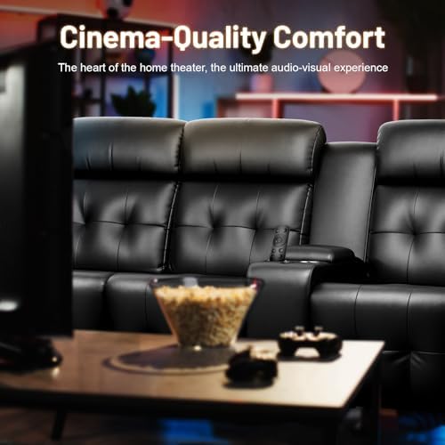 RV Loveseat Recliner Sofa, Home Theater Seating - Image 6