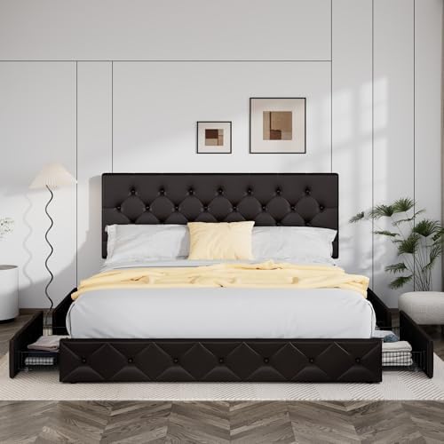 Allewie King Size Storage Bed Frame - Image 3