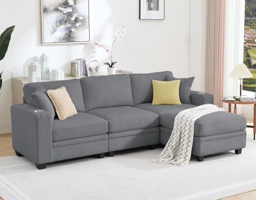 97" Modular Sectional Couch by Enjoyacomfortablehomelife