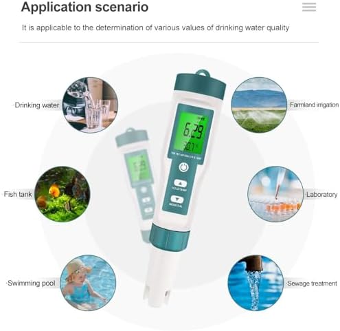 Surakey 8-in-1 Portable Water Quality Tester - Image 4