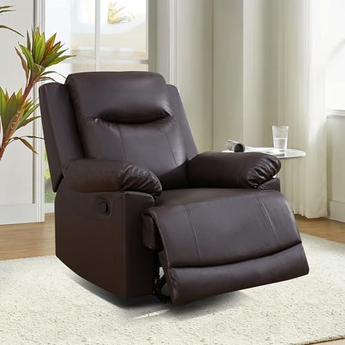 3 piece Reclining Living Room Set, Leather Reclining Living Room Furniture Set - Image 6
