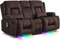 URRED Power Loveseat Recliner Sofa by URRED