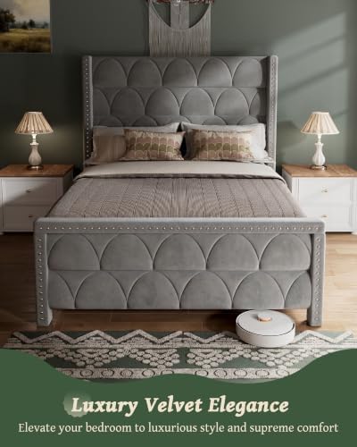 OHOHOLIVE Queen Size Bed Frame - Image 4