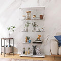 LFT HUIMEI2Y 4-Tier Glass Display Cabinet by LFTHUIMEI2Y