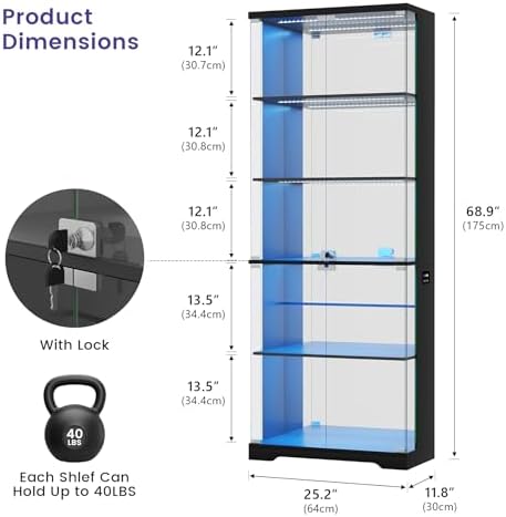 Dystler Glass Display Cabinet - Image 2