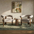 VKNOW Barrel Accent Chairs Set of 2 by VKNOW