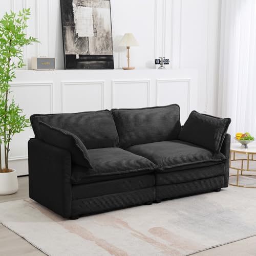 ROWHY 78'' Sectional 2 Seat Cloud Loveseat - Image 3