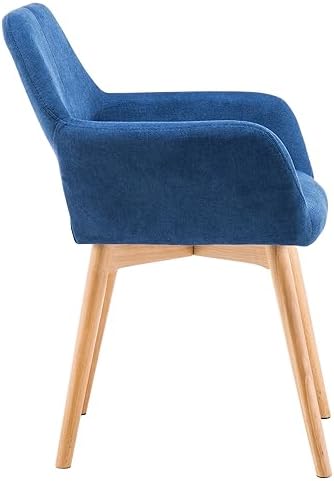 Mid Century Modern Dining Chairs Set of 2 & 4 & 6 Comfy Accent Chair - Image 5