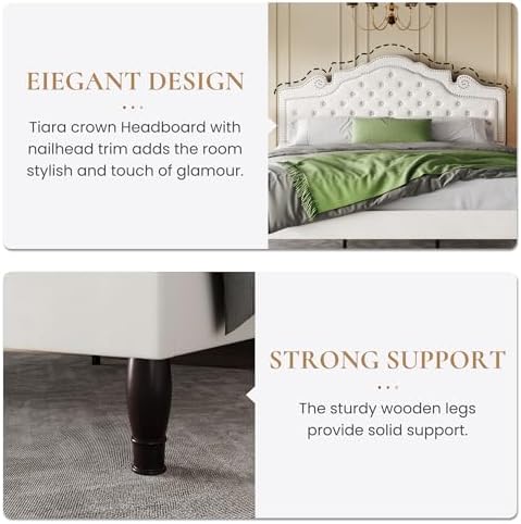 SHA CERLIN King Size Bed Frame - Image 7