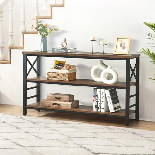 Hombazzar 3-Tier Sofa Table, Consoles Table - Image 7