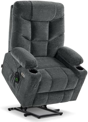 MCombo Power Lift Recliner for Elderly, Fabric 7283 by MCombo
