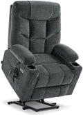 MCombo Power Lift Recliner for Elderly, Fabric 7283 by MCombo