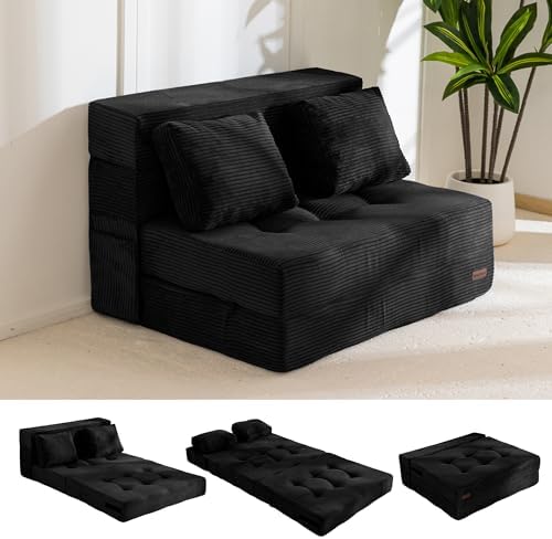 MAXYOYO Convertible Sofa Bed, Fold Out Sofa Couch by MAXYOYO