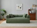 healthomse 78.7" Convertible Sofa Bed, Modular Fldable Corduroy Couch, by Healthomse