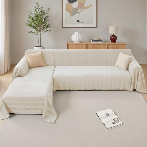 Herringbone L Shaped Couch Cover - Image 7