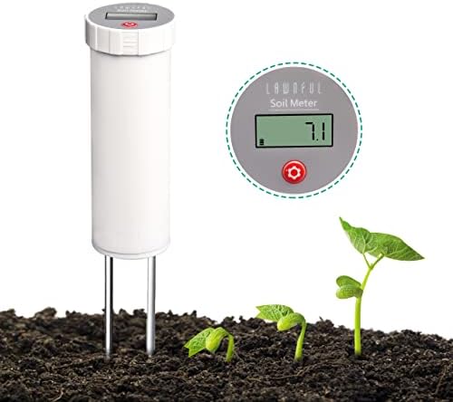 Digital Soil pH Meter, Industrial Grade Soil pH Tester by LAWNFUL