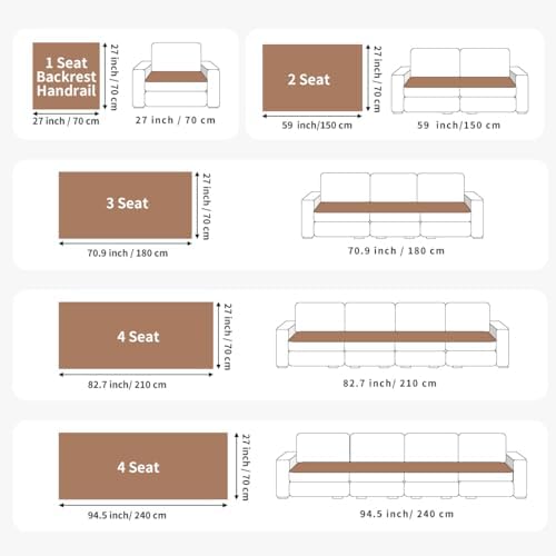 Velvet Sectional Couch Covers for Dogs, Dark Brown - Image 6