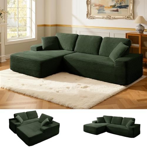 Modular Sectional Sofa, Convertible Sofa Bed, No Assembly Required Cloud Couch by Unknown