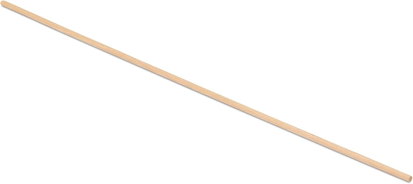 Wooden Dowel Rod, 1/8 Inch x 12 Inch Wood Dowels, Pack of 250 Wooden Dowels for Crafts, Unfinished Hardwood Wooden Dowels Rods, Strong Wood Rod Dowels for Crafting and DIYers